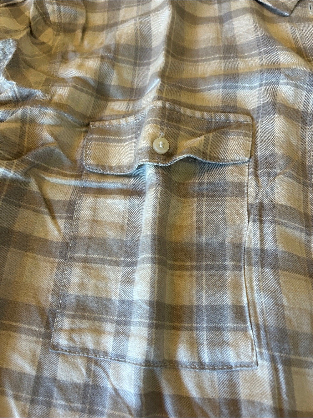 Nordstrom Ivory Dove Sophie Plaid Shirt - Picture 4 of 6